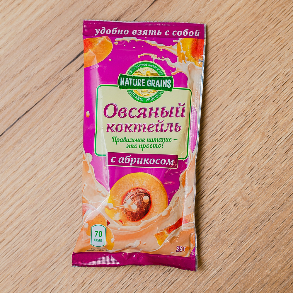 Овсяный коктейль с абрикосом