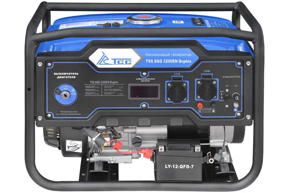 Генератор (3,2 кВт)TSS SGG 3200EN Duplex бензиновый