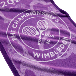 Полотенце теннисноеWimbledon Championship Towel 2024 - Фиолетовый