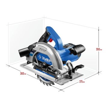 Пила дисковая "ЗУБР" ПДП-65