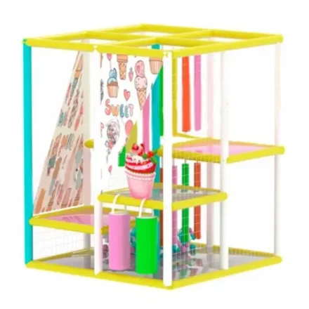 Детский игровой лабиринт «Малыш-2» 5,6м² (2,35*2,35*2,5м)