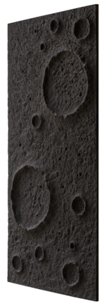 Декоративная панель ЛУННЫЙ КАМЕНЬ из полиуретана MOONSTONE 1200х600х30mm
