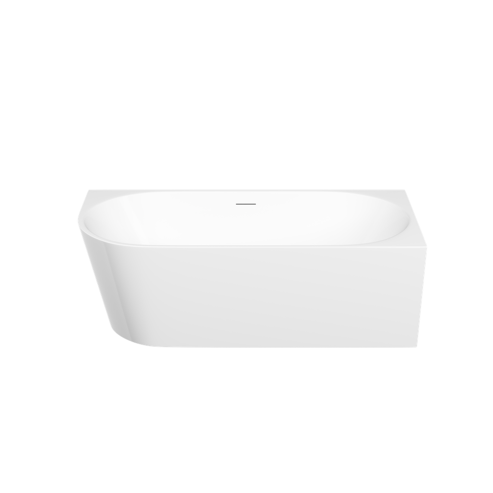 Акриловая ванна Sancos Edge 1700x800x580 мм, угловая, правая, с каркасом, со сливом-переливом, донным клапаном"сlick-сlack", цвет белый, арт. FB23R