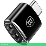 Переходник Baseus Adapter USB-C to USB Black (CATOTG-01)