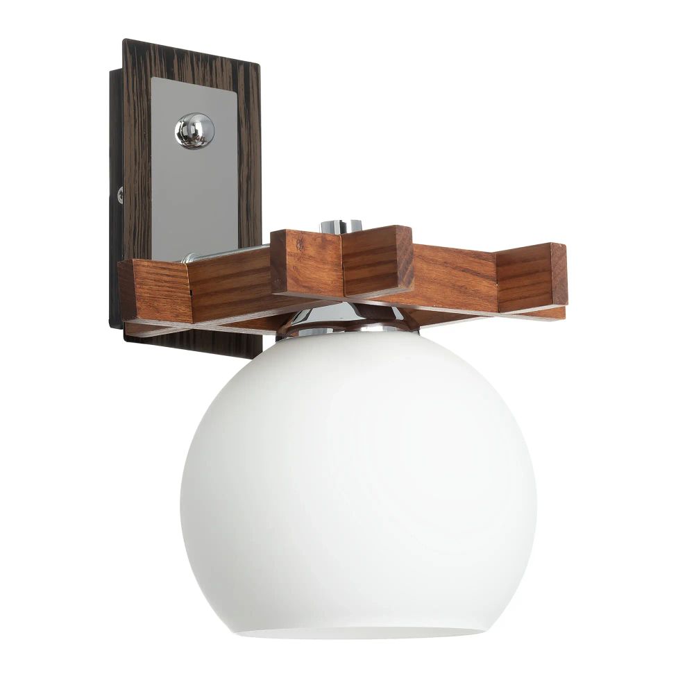 Citilux Нарита CL114311 Бра деревянное Венге Хром