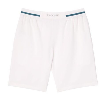 Мужские теннисные шорты Lacoste Tennis x Novak Djokovic Sportsuit Shorts - белый