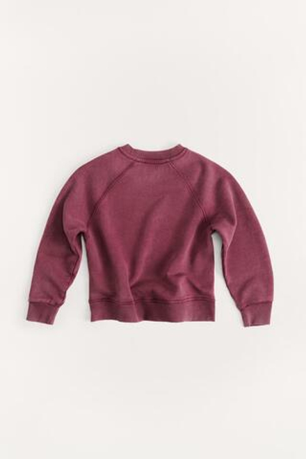 ZARA ТОЛСТОВКА В СТИЛЕ ПРЕППИ 50TH ANNIVERSARY, ТЕМНО-БОРДОВЫЙ
