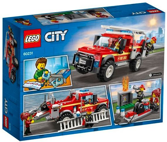 Lego konstruktor City Fire Chief Response Truck