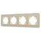 Рамка стеклянная FRM-OMALI-SFGS-4-GD Arlight 049719