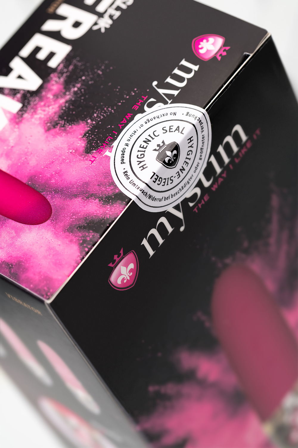 Вибратор Mystim Sleak Freak силикон, красный, 14,5 см
