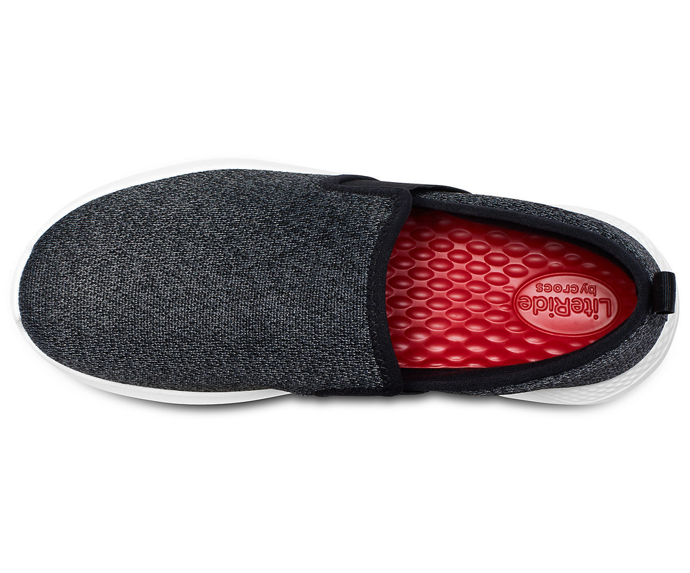 Слипоны Crocs LiteRide Slip-On Черные