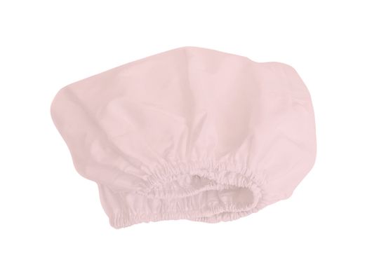 Простынь на резинке для кровати 160*200 см (розовый, сатин)