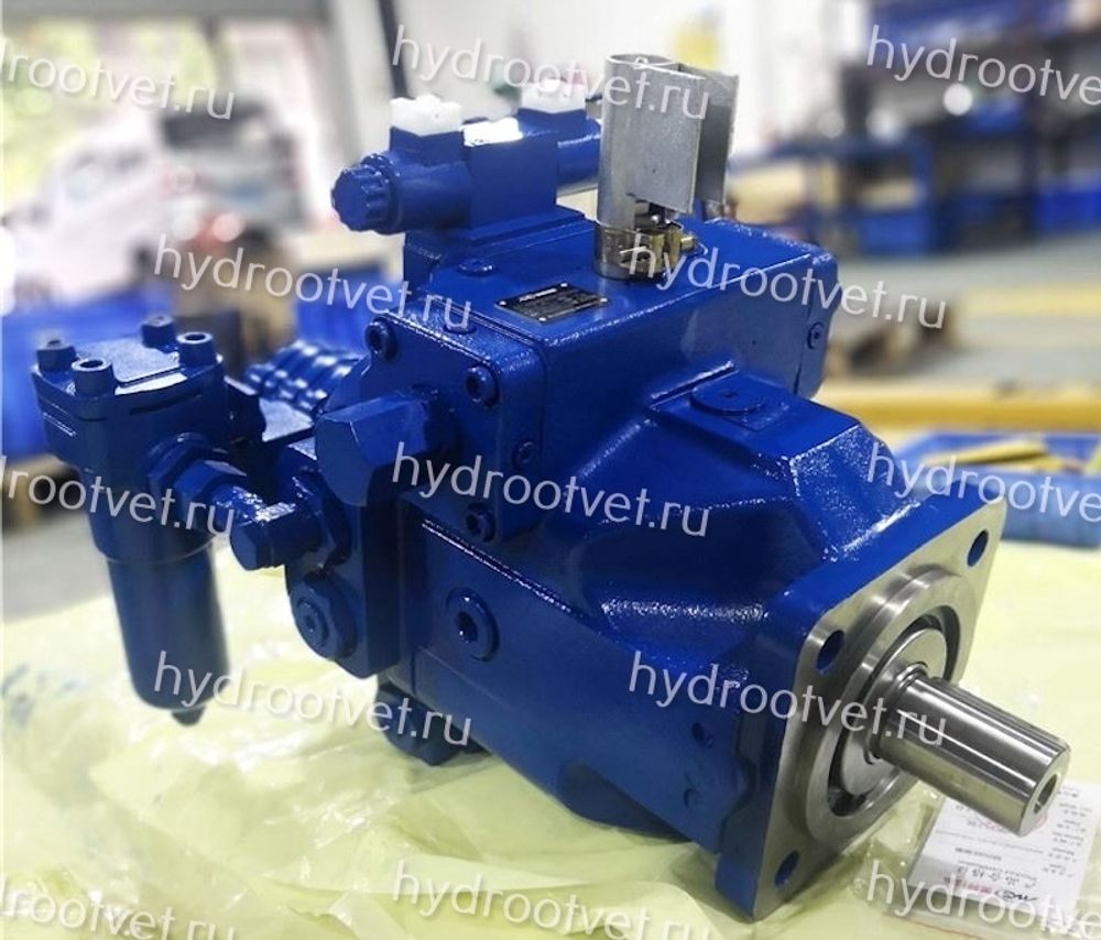 A4VSG125HS/30R-PPB10N009N - Насос аксиально-поршневой регулируемый реверсивный с наклонной шайбой, рабочий объем 125 см3, HS3 = регулирование подачи насоса пропорциональным клапаном, номинальное давление 350 бар