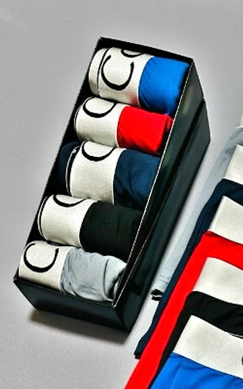 Трусы мужские "Adidas" 1 шт., бамбук, размеры 2XL, 3XL, цвета голубой, синий, серый, красный, чёрный