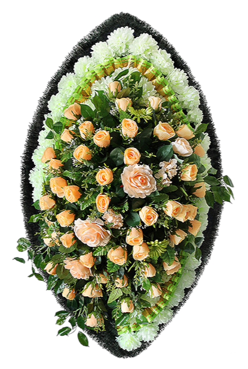 Похоронный венок «Элитный №24» (140 см)