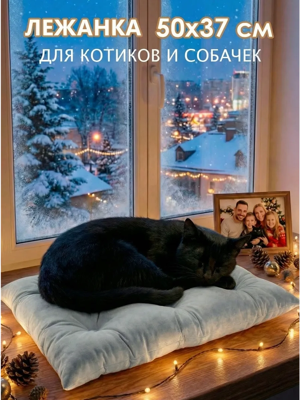 Лежанка для кошек и собак