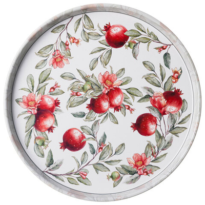 Поднос сервировочный 33*2,1см Agness, 898-250