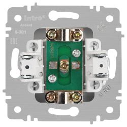 Розетка Intro Accent 6-301-09 TV одиночная, IP20, СУ, титан | Intro