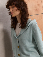 Жакет с капюшоном 2679 алоэ TINONA