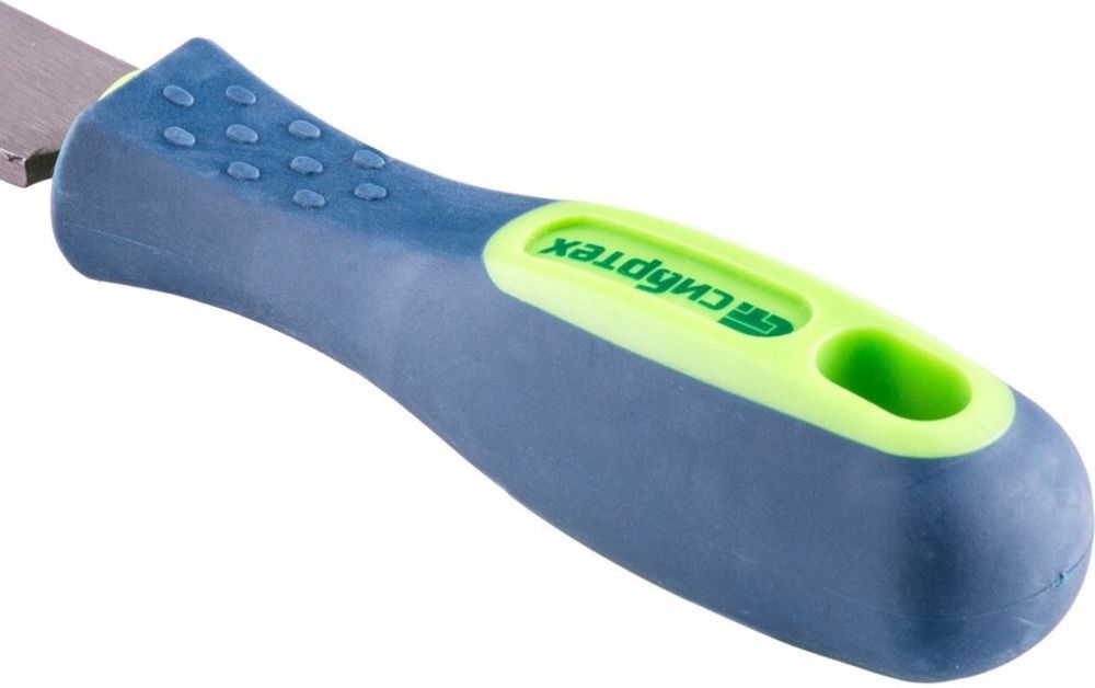 16227 Напильник, 200 мм, плоский, двухкомпонентная рукоятка, №2 Сибртех