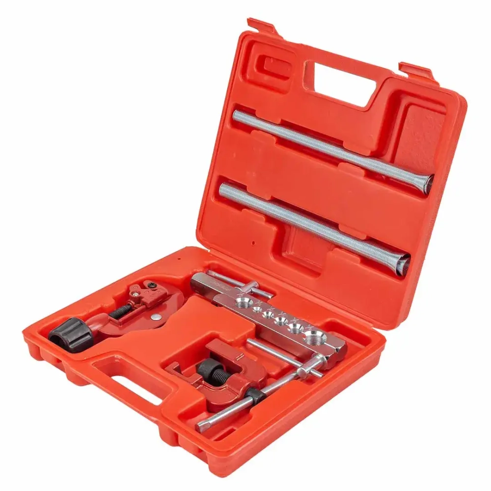 Набор инструментов для развальцовки,гибки и резки трубок 6пр(3/16,1/4,5/16,3/8,1/2,5/8'').в кейсе. Forsage F-656C