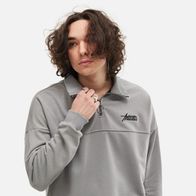 Свитшот ANTEATER Zip, светло-серый