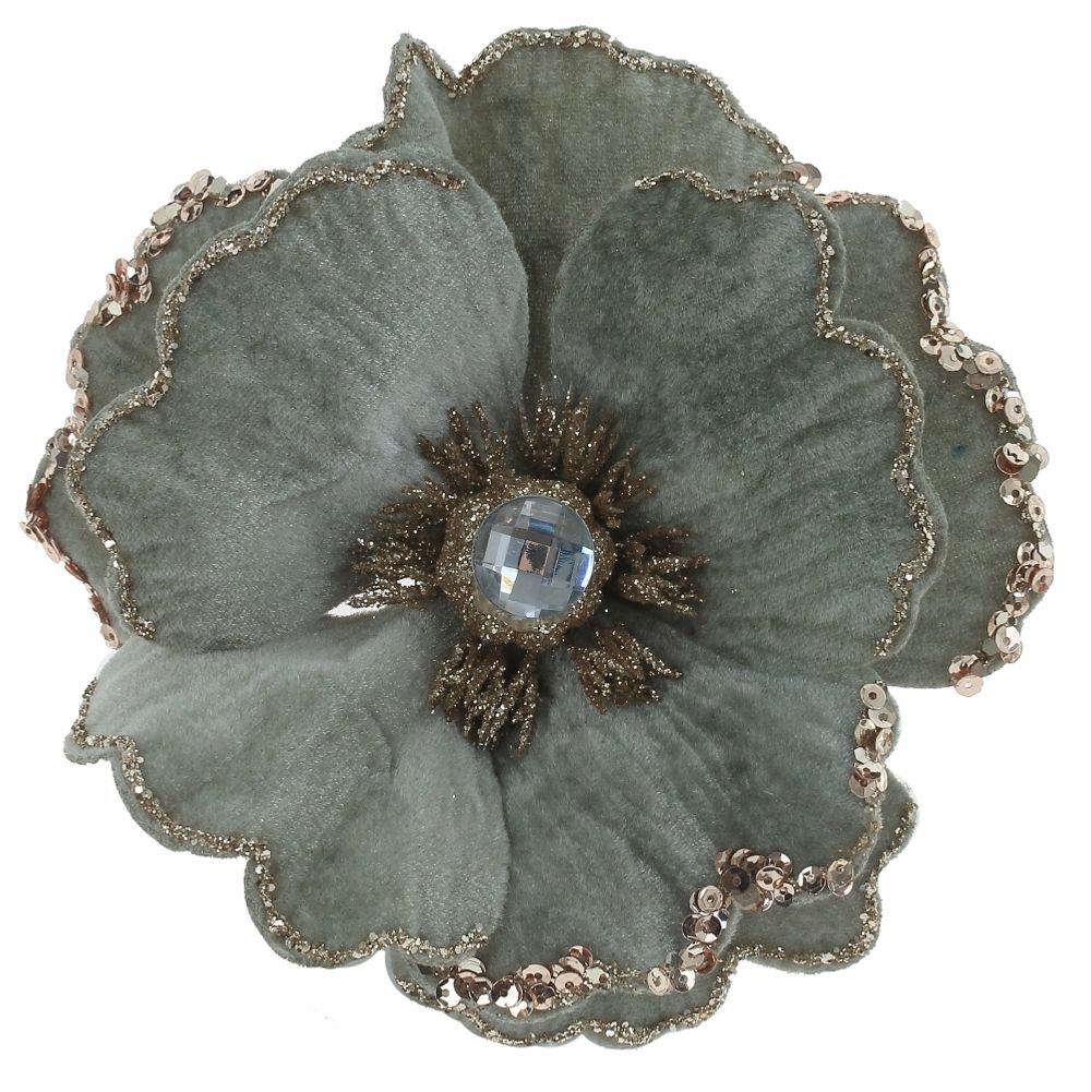 GAEM Изделие декоративное "Цветок" (на клипсе), L15 W15 H9 см