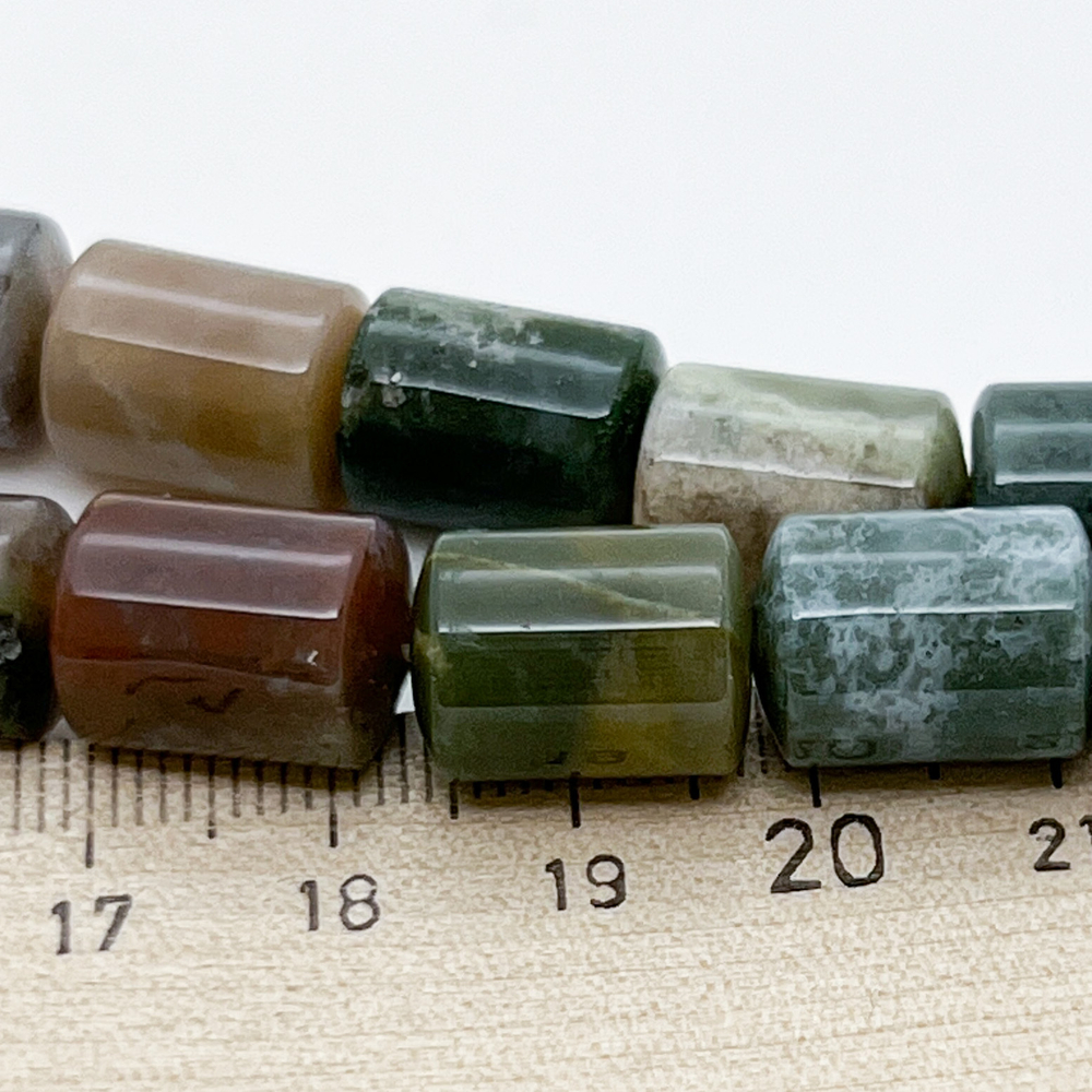 Халцедон, размер около 14*10 мм, цена за набор 6 шт