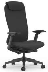 Кресло Gemini EGE-002A Черный пластик/Черный