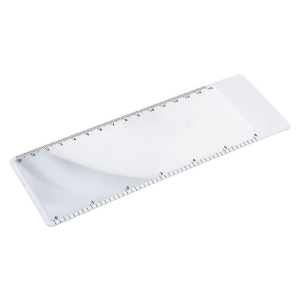 Увеличительное стекло плюс линейка школьная