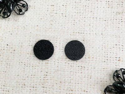 Велкро/липучка, комплект на клеевой основе, d 2 см