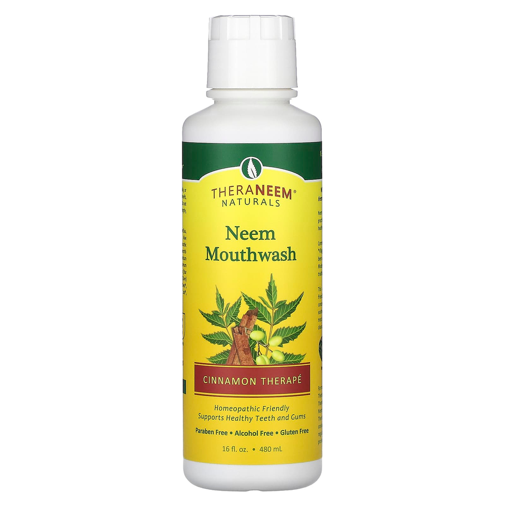 Organix South, Жидкость для полоскания рта Neem, Therapé с корицей, 480 мл (16 жидк. унц.)
