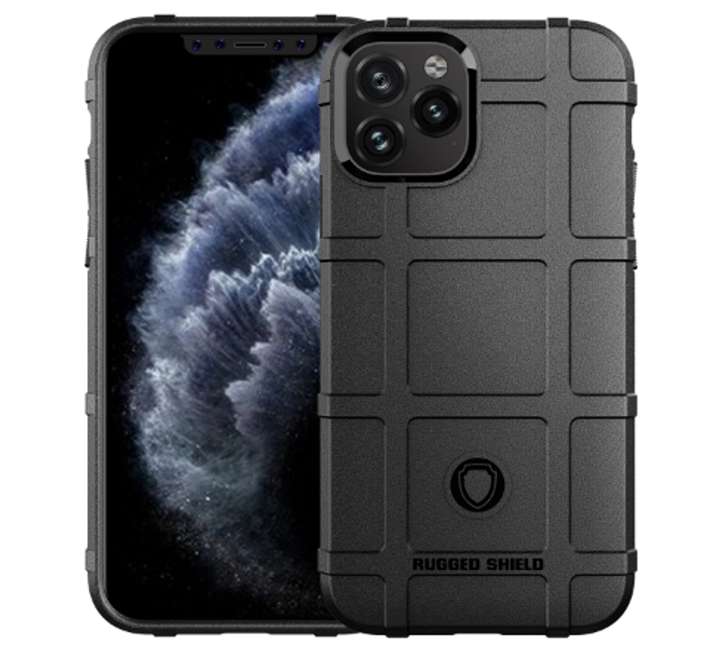 Чехол для iPhone 11 Pro цвет Black (черный), серия Armor от Caseport