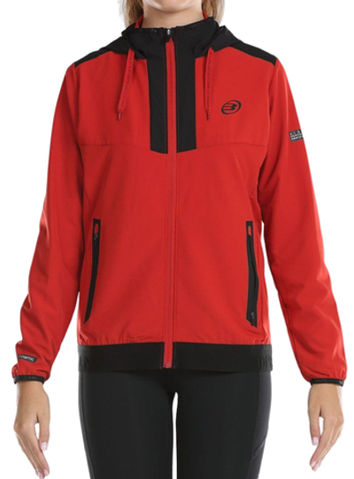 Женская теннисная куртка Bullpadel Ofita - Red