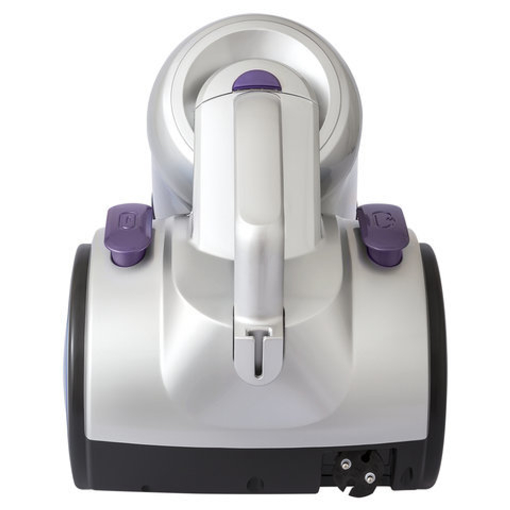 Пылесос NATIONAL NH-VC1852, с контейнером "циклон", 1800 Вт, мощность всасывания 360 Вт, фиолетовый/серебро