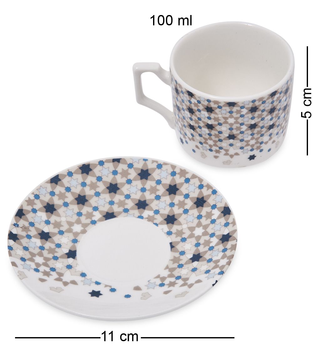 GAEM Art MUG-435/2 Набор из 6 чайных пар