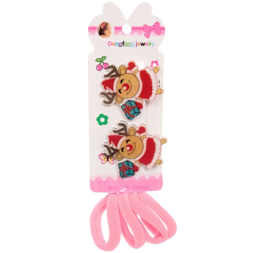 Аксессуары для волос детские 6шт «БИСКВИТ», Веселый Руперт,14*6см