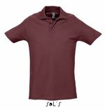 Поло SPRING II 100% хлопок 210 грамм Тёмно-красный  XL