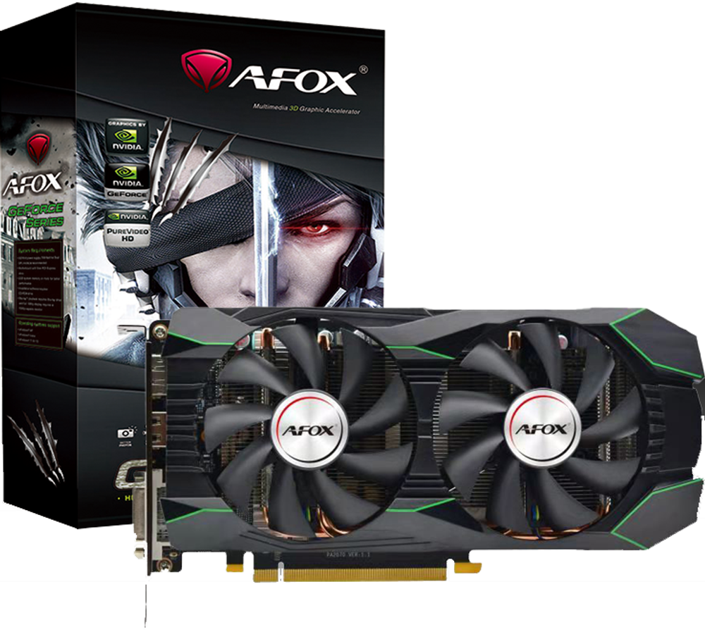 Видеокарта PCI-E Afox GeForce GTX 1660 Ti (AF1660TI-6144D6H4)