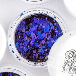 1330 Шестигранники микс "Диско соты" 2 г