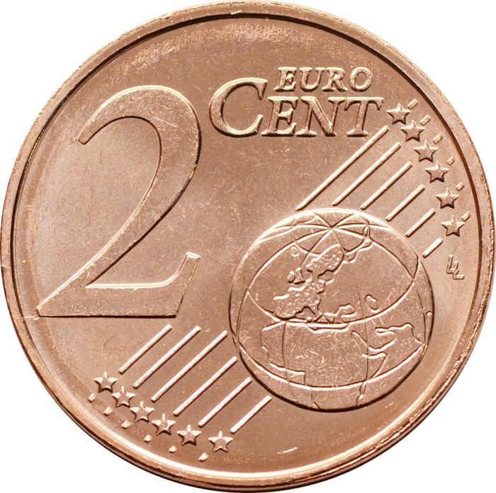 2 евроцента 2018 Кипр (2 euro cent)