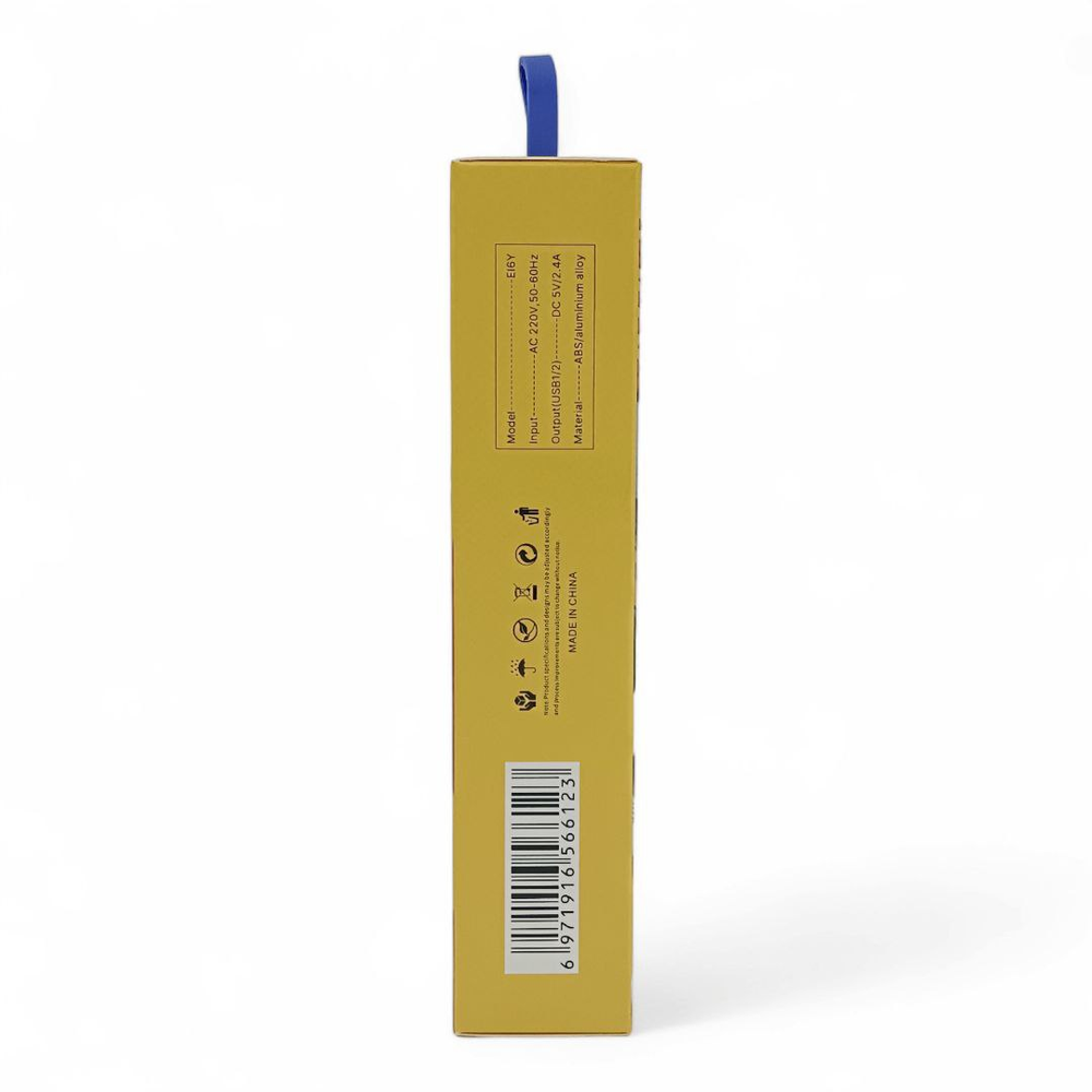 Зарядное устройство СЗУ Yookie EI6Y fast charger 2 USB 2,4A с кабелем Type c