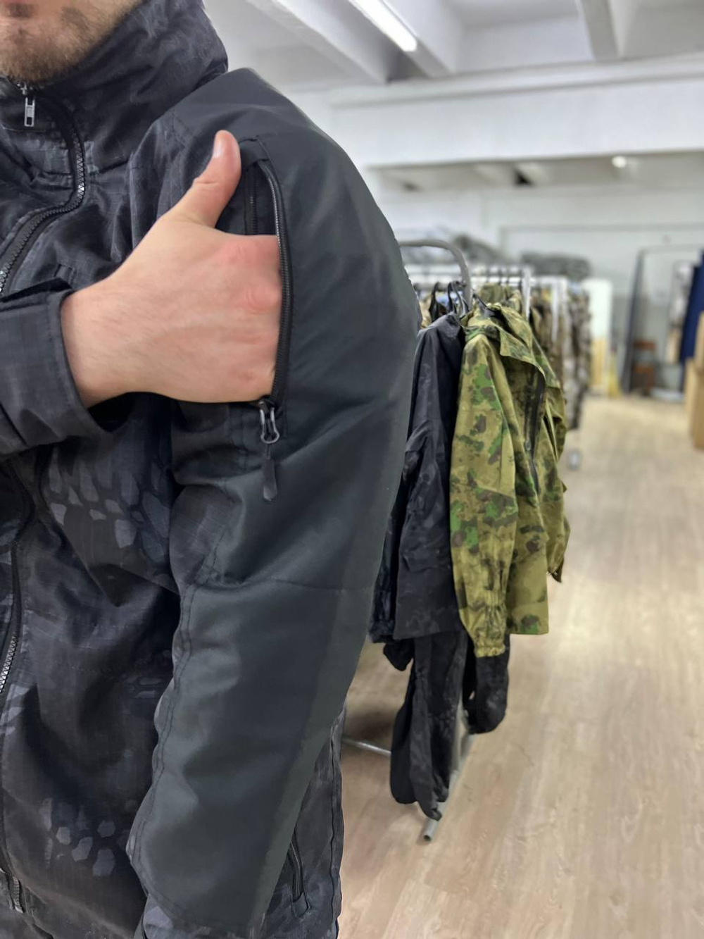 Тактический костюм Штурм весна лето / черный питон /