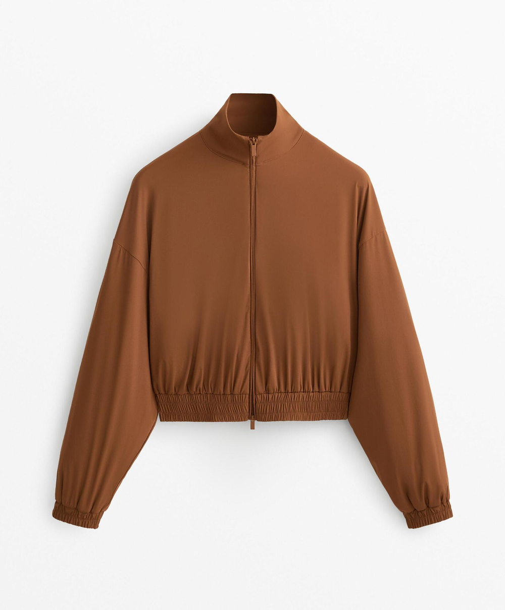 Oysho Легкая куртка, коричневый