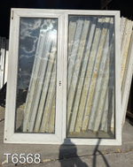 Окно Пластиковое Б/У 1520(в) x 1270(ш)
