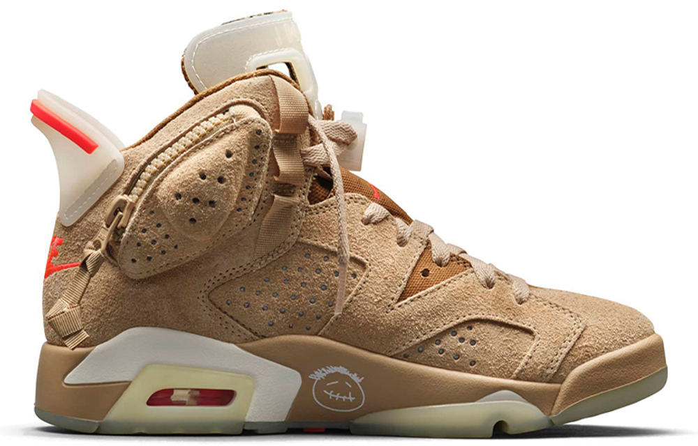 Кроссовки Travis Scott X Jordan Air Jordan 6 Retro Sp "British Khaki"