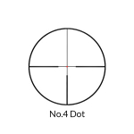 Прицел Nikko Stirling серии DIAMOND 3-12X42, No 4 dot, подсветка точки, 30мм  (20 шт./уп.)