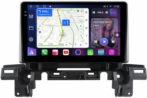 Магнитола для Mazda CX-5 KF 2017-2024+, CX-8 - FarCar S400-TS18 монитор 9.5" QLED на Android 14, CarPlay, 4G SIM-слот
