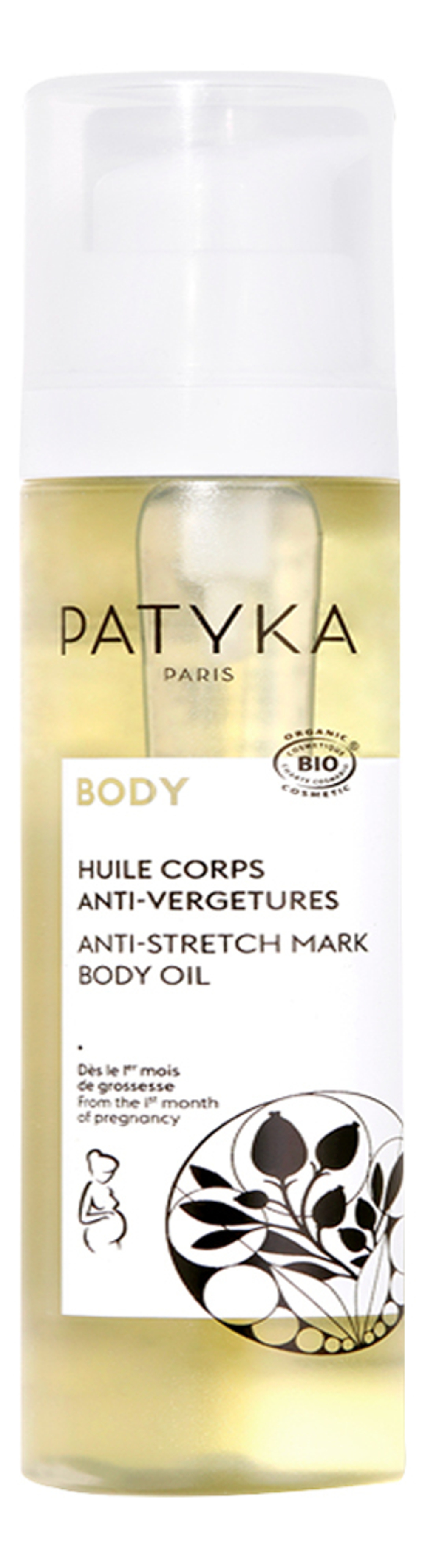 Патика Боди Масло от растяжек для тела Patyka Body Huile corps anti-vergetures 100 мл