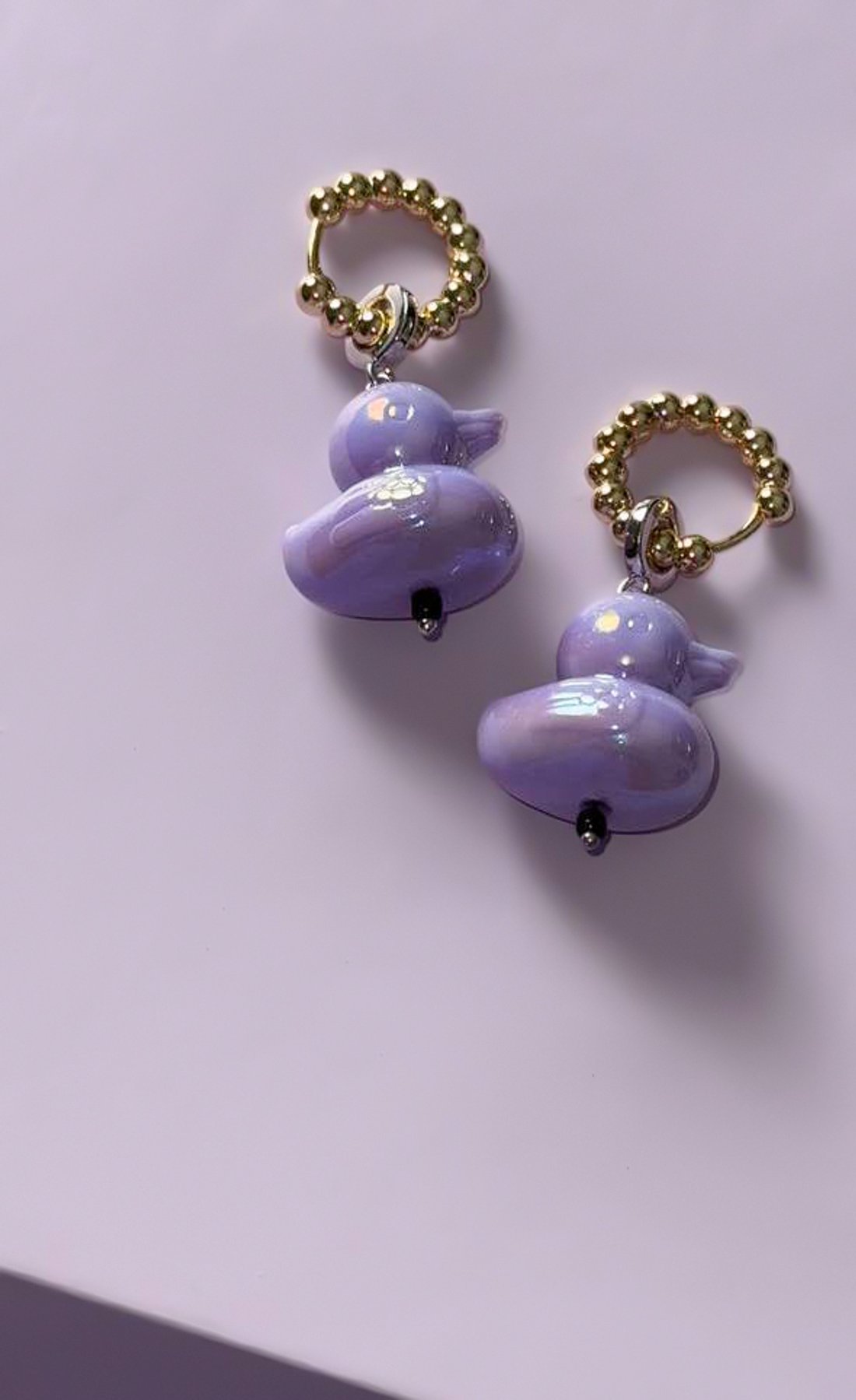 Набор: серьги с уточками